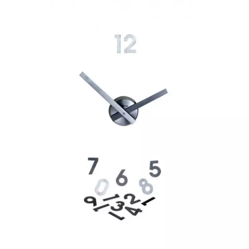 NeXtime Uhr 2695 Probe, Ø42 cm, Wand, Transparent