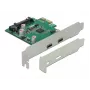 DeLOCK PCI Express x1-Karte auf 2 x USB Type-C™ Buchse