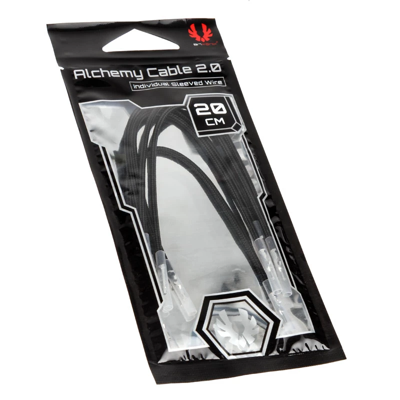 BitFenix Alchemy 2.0 0,2 m Verlängerungskabel, Stecker-zu-Buchse-Verbindung, 0,2 m Länge