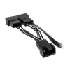 Fan PWM Splitterkabel Kolink 1-zu-3, 4-Pin PWM, 0,35 m