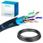 Netzwerkkabel Extralink CAT5E FTP (F/UTP) 50M Schwarz