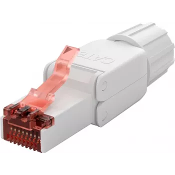 Goobay CAT 6 feldkonfektionierbarer RJ45-Stecker UTP Ungeschirmt - für 5,0–8,5 mm (65942)