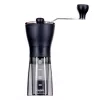 Kaffeemühle HARIO MSS-1DTB — elektrische Mühle, schwarz, fein mahlen, integrierter Spender