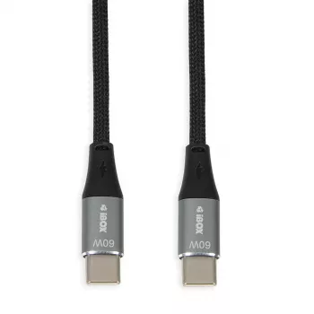iBOX IKUTC USB-C-Kabel 60W 2m Schwarz