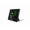 Wetterstation BLAUPUNKT WS25BK — Monitor für Innen-/Außentemperatur und Luftfeuchtigkeit, schwarz, 1 Sensor, LCD-Anzeige