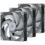 Phanteks T30 140mm PWM Gehäuselüfter - 3er-Pack, Grau
