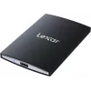 Tragbare SSD Lexar SL500 1 TB — USB Type-C, USB 3.2 Gen 2x2, bis zu 2000 MB/s, Aluminiumgehäuse, 0,043 kg, schwarz