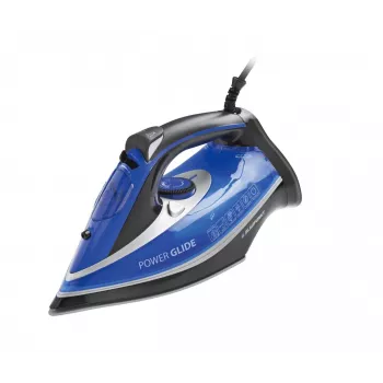 Blaupunkt HSI401 Bügeleisen Dampfbügeleisen Edelstahlsohle 2600 W Blau, Weiß