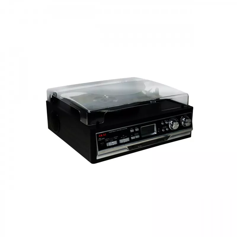 Plattenspieler AKAI ATT-15SE Modell ATT-300CC — riemengetriebener Plattenspieler, manuelle Bedienung, für 33/45 RPM Vinyl