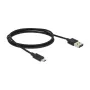 USB-Kabel DeLOCK 83844 USB 2.0 1m USB A Micro-USB B Schwarz