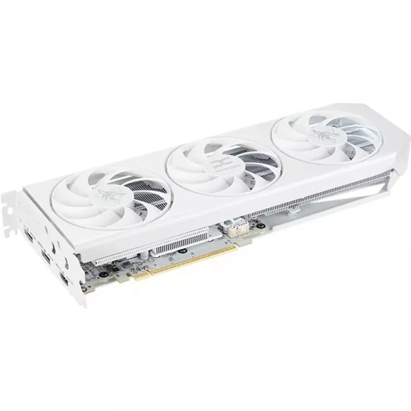 PowerColor Hellhound Radeon RX 9060 XT 16GB GDDR6 White