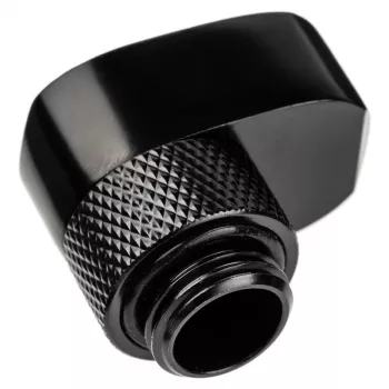 Fitting Alphacool 17601 — Messing-Computer-Kühlsystem-Fitting, schwarz, 1 Stück