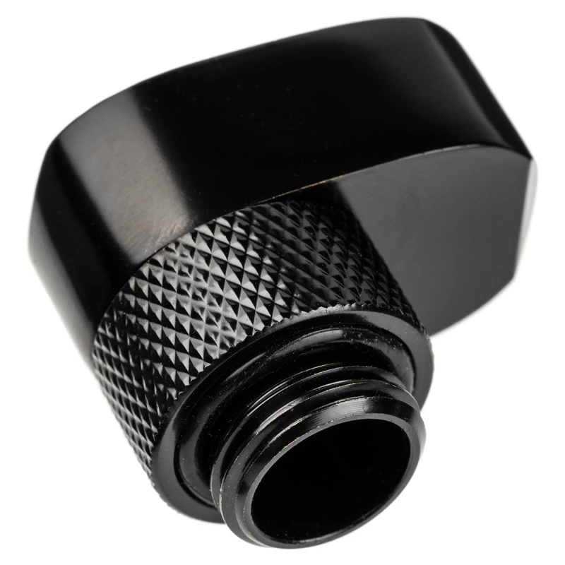 Fitting Alphacool 17601 — Messing-Computer-Kühlsystem-Fitting, schwarz, 1 Stück