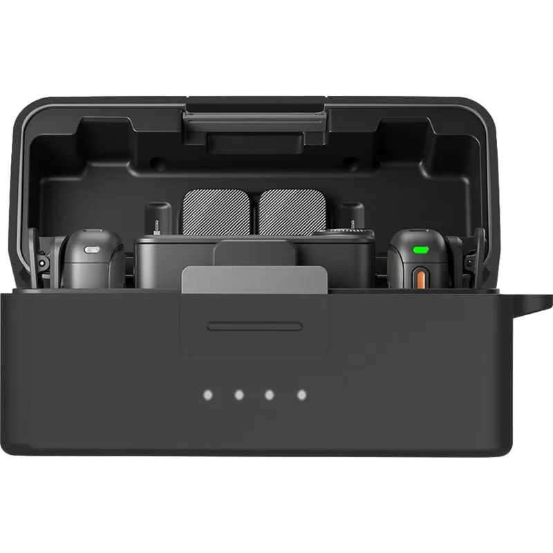 PULUZ Silikon-Schutzhülle für Ladecase des DJI Mic 3 (Schwarz)