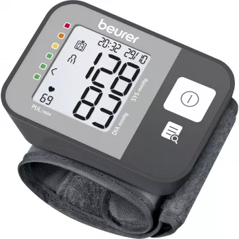 Beurer Handgelenk-Blutdruckmessgerät, vollautomatisch, 2x60 Speicher, Arrhythmie-Erkennung (659.04)