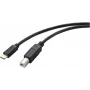 Renkforce RF-5720420 USB-Kabel 2 m USB 2.0 USB-C USB-B Schwarz (RF-5720420)