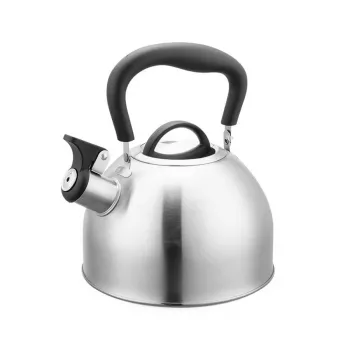 Wasserkocher Maestro MR-1336 1,8 L, Edelstahlgehäuse, schwarzer kühler Griff