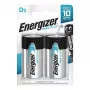 Energizer D Alkaline Max Plus Batteries, 2 Pack