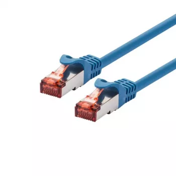 Netzwerkkabel LOGON TCF66F070B Cat6a F/UTP (FTP) blau, 7 m, RJ-45–RJ-45