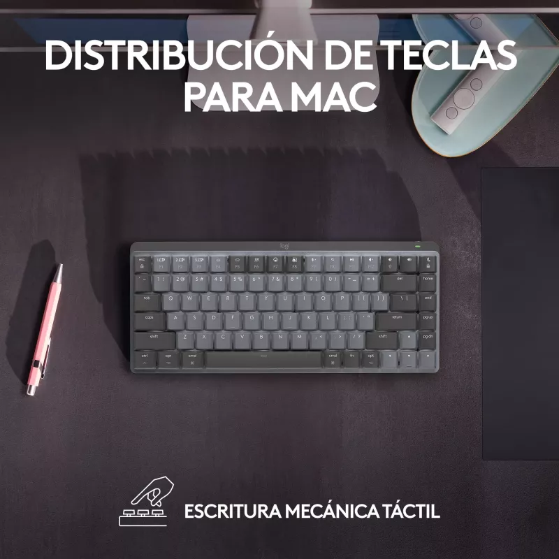 Logitech MX Mechanical Mini Wireless Keyboard Tenkeyless Bluetooth