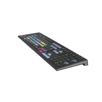 Tastatur Logickeyboard ASTRA 2 USB AZERTY English Schwarz