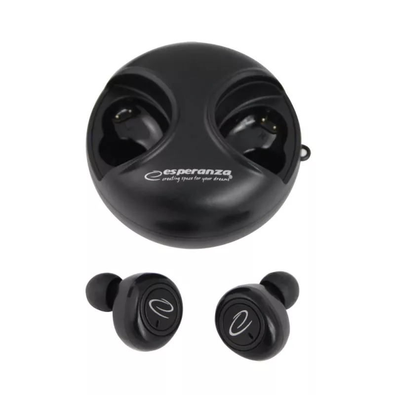 Esperanza EH228K Kopfhörer/Headset Kabellos In-Ear Anrufe/Musik Micro-USB Bluetooth Schwarz