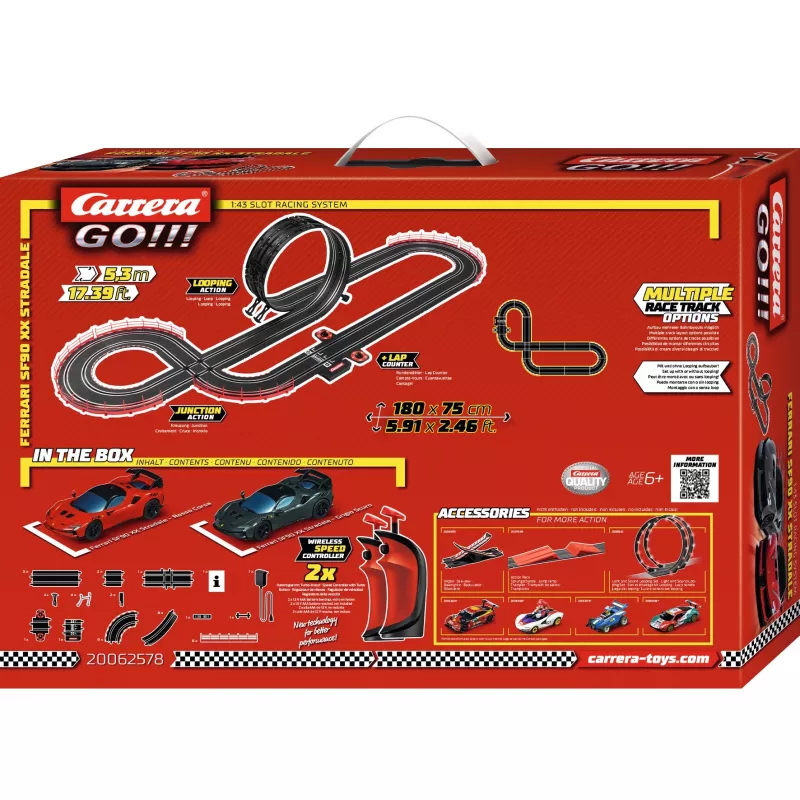 Slot-Car-Set CARRERA Ferrari SF90 XX Stradale Wireless – Carrera GO!!!