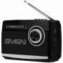 Lautsprecher SVEN SRP-535, schwarz (3W, FM/AM/SW, USB, microSD, Taschenlampe, Akku)