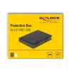 Delock Protection Box - Festplattenlaufwerk-Schutzgehäuse - Kapazität: 1 Festplatte (2.5) - Grau (18368)