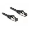 Netzwerkkabel DeLOCK 80572 RJ-45 Cat8.1 2 m Schwarz