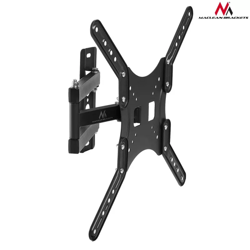 TV-Wandhalterung Maclean MC-759 für 13–55 Zoll Bildschirme, 30 kg Tragfähigkeit, VESA 75x75–400x400, neigbar und verstellbare Tiefe
