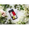 Smartphone-Hülle iKins für iPhone 11 Pro Max – Mondrian schwarz Schutzhülle