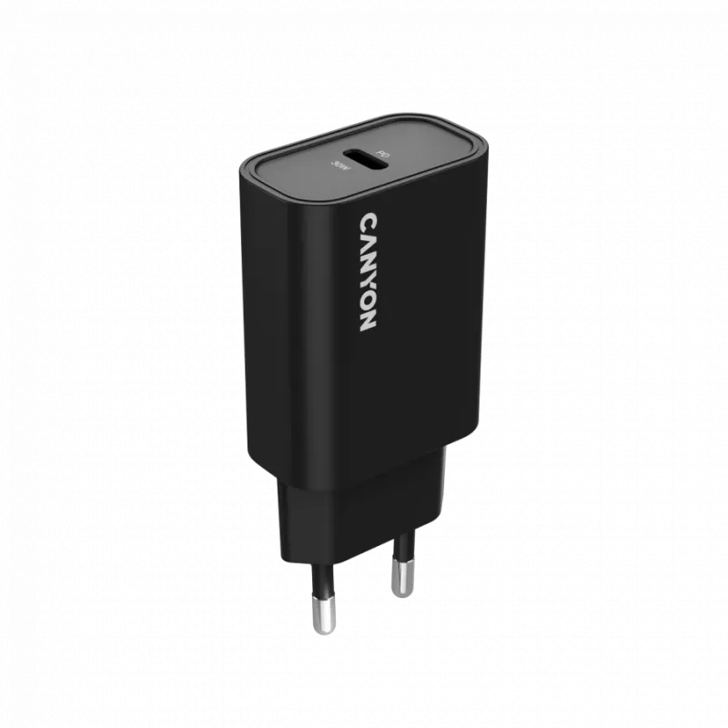 CANYON OnCharge 30CL 30 W PD Wandladegerät 1-fach EU-Stecker Schwarz