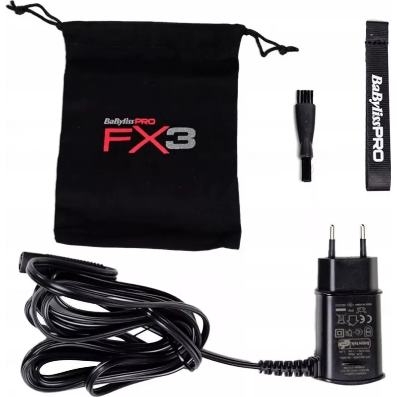 Elektrorasierer BaByliss PRO FXX3SBE – professioneller Barber-Trimmer, Netz-/Akkubetrieb