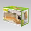 Brotkasten Maestro MR-1670S Edelstahl, Arbeitsplatte 370×240×140 mm
