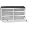 Schuhschrankaufsatz e shop RIVA SZAFKA BIEL — geschlossen, weiß, Spanplatte, 850×460 mm