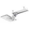 Tastaturhalterung MACLEAN MC-156 W — verstellbare Untertisch-Ablage, max. Belastung 5 kg