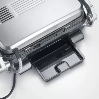Kontaktgrill SEVINI Pro, KG 2395 (Silber/schwarz, 1.800 Watt)