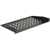 Rack shelf LOGON RAS200BL Schwarz 30 kg capacity 19 inch