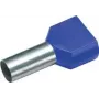 Cimco 187714 Doppeladerendhülse 16 mm² teilweise isoliert Blau 100 Stück (187714)