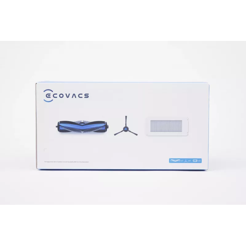 Ersatzbürsten- und Filterset für Ecovacs N30 PRO Omni — Standard-Wartungsset für Seiten-/Hauptbürsten und Luftfilter