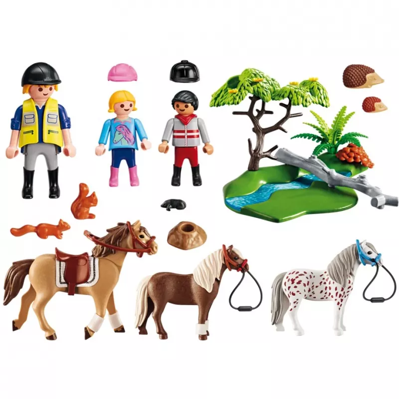 Playmobil Country Horseback Ride - Tier - Country Horseback Ride - 4 Jahre - Mehrfarbig (5685)