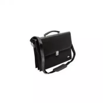 Damen-Aktenkoffer WEDO 585201 Schwarz Überschlag-Aktenkoffer