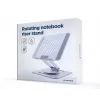 Notebook-Riser-Ständer GEMBIRD NBS-DR1-01 – drehbare Basis, höhenverstellbar, Space Grau
