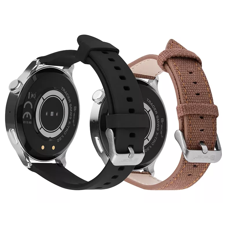 Smartwatch Tracer SMW9 X-TRO 1.52 Schwarz
