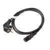 Lanberg CA-C13C-10CC-0018-BK Stromkabel Schwarz 1,8 m C13-Kupplung CEE7/7 (CA-C13C-10CC-0018-BK)