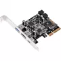 SilverStone ECU05 - USB-Adapter - PCIe 2.0 x2 Low Profile - USB 3.1 Typ C x 1 + USB3.0 x 2 + USB3.0 (intern) x 2 (SST-ECU05)