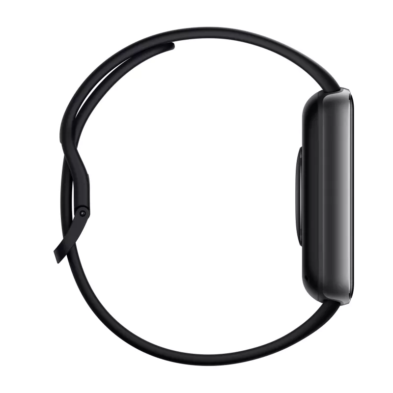 Smartwatch Xiaomi Watch 5 rechteckig 2,07 Zoll AMOLED-Display, schwarzes Gehäuse, schwarzes TPU-Armband, 47,5 mm, 5 ATM