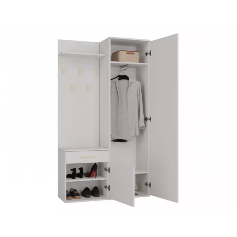Garderobenoberteil e shop GARDEROBA DUO KASZMIR — modulare Schrankeinheit