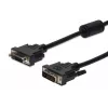 DIGITUS DVI-D-Verlängerungskabel 2 m, DVI-D auf DVI-D, schwarz